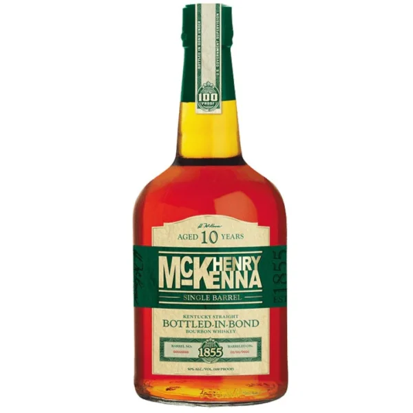 Henry McKenna Single Barrel Bourbon, 10 Year, Bottled-in-Bond